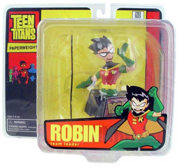 Image: Teen Titans Mini-Paperweight: Robin  - 