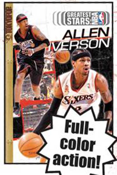 Image: Greatest Stars of the NBA Cine-Manga Vol. 05: Allen Iverson SC  - Tokyopop Cine-Manga