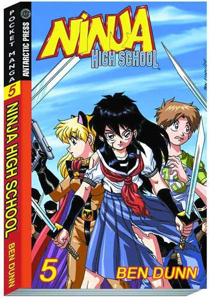 Image: Ninja High School Pocket Manga Vol. 05 SC  - Antarctic Press