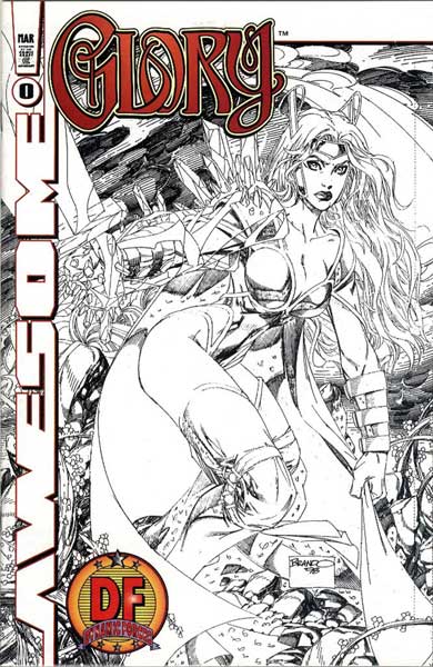 Image: Glory Vol. 02 #0 (DF Sketch cover) - Awesome/Hyperwerks