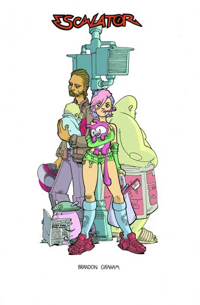 Image: Escalator SC  - Alternative Comics