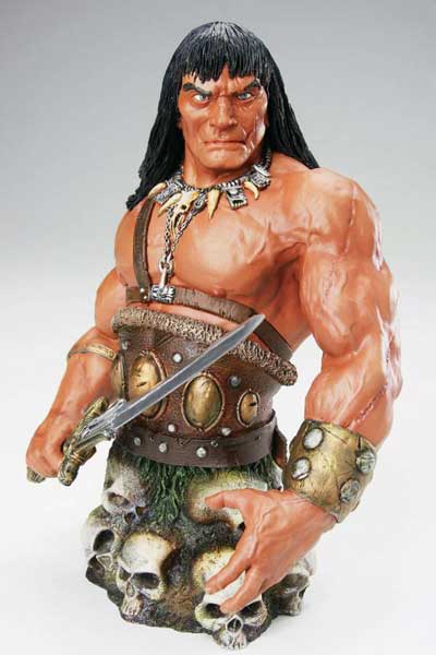 Image: Conan the Barbarian Mini-Bust #1: Conan the Slayer  - Dark Horse Comics