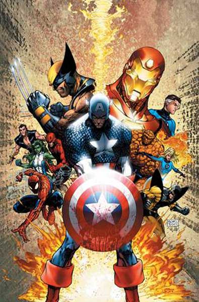 Image: Civil War Turner Poster  - Marvel Comics