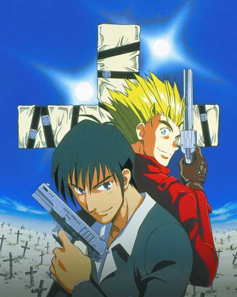 Image: Trigun Anime Manga Vol. 02: Wolfwood SC  - Dark Horse Comics