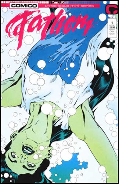 Image: Fathom #1 ('87 mini-series) - Comico