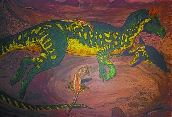 Image: Age of Reptiles: Carnivores Limited Edition Lithograph #3  - 