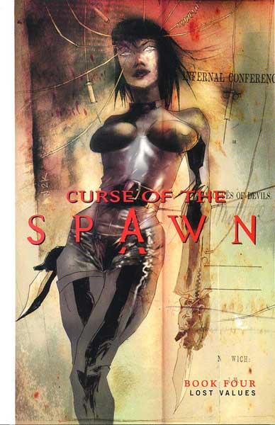 Image: Curse of the Spawn Vol. 04: Lost Values SC  - Image Comics