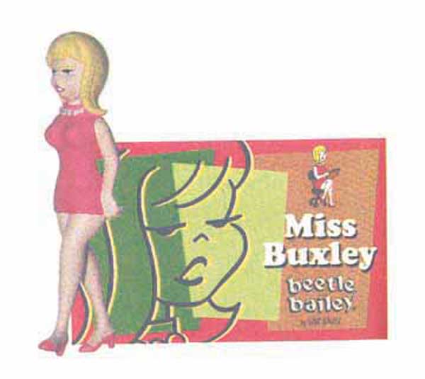 値下[beetle bailey]ﾌｨｷﾞｭｱ50周年記念版(serialNo有) Vintage 1980s Beetle Bailey and Sarge Plush and Vinyl Dolls