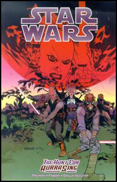 Image: Star Wars: The Hunt For Aurra Sing SC  - Dark Horse Comics