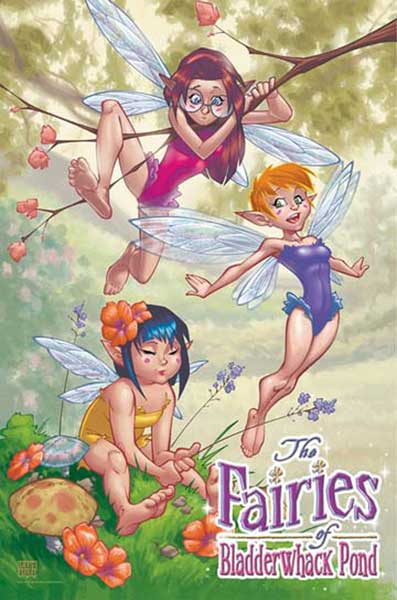 Image: Fairies of Bladderwhack Pond Poster  - Angel Gate Press
