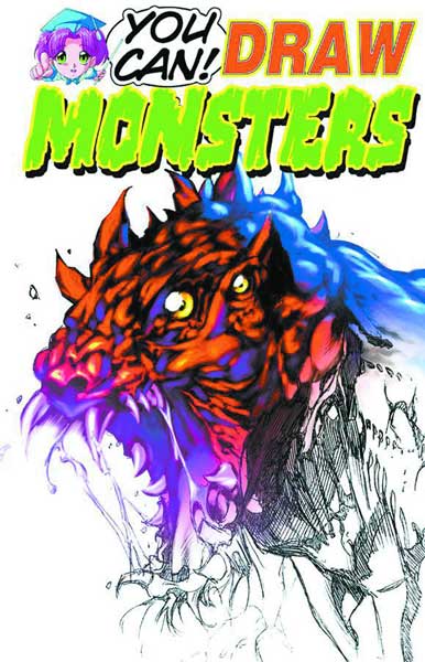 Image: You Can Draw Monsters SC  - Antarctic Press