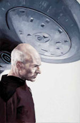 Image: Star Trek the Next Generation: Space Between #2 (Geddes variant cover) - IDW Publishing