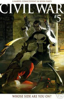 Image: Civil War #5 (variant cover) - Marvel Comics
