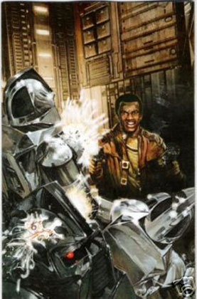 Image: Classic Battlestar Galactica #3 (Virgin cover) - D. E./Dynamite Entertainment