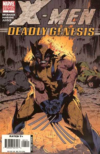Image: X-Men: Deadly Genesis #1 (2nd print variant edition) - Marvel Comics