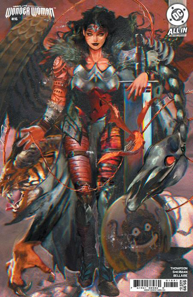 Absolute Wonder Woman #16 (variant cardstock cover - Angela Wu