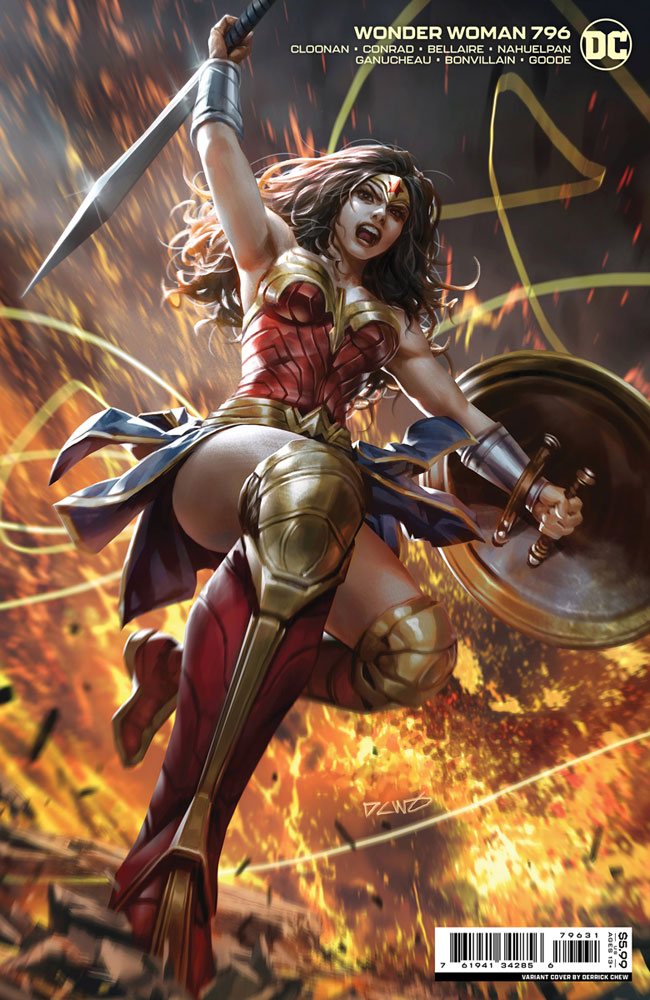 Image: Wonder Woman #796 (cover B cardstock - Derrick Chew) - DC Comics