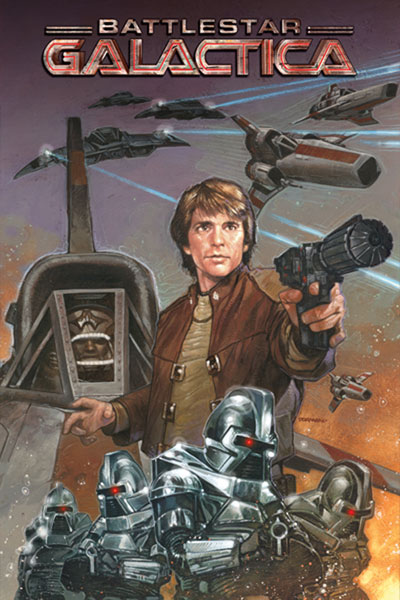 Image: Classic Battlestar Galactica Vol. 01 SC  (alternate ed.) - D. E.