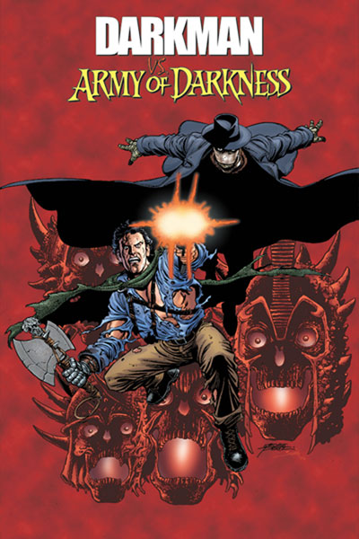 Image: Darkman vs. The Army of Darkness SC  (regular cover) - D. E.