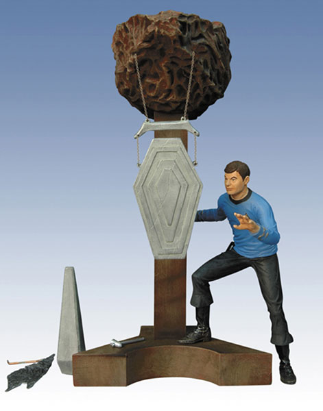 Image: Star Trek Amok Time Dr. McCoy Statue  - 