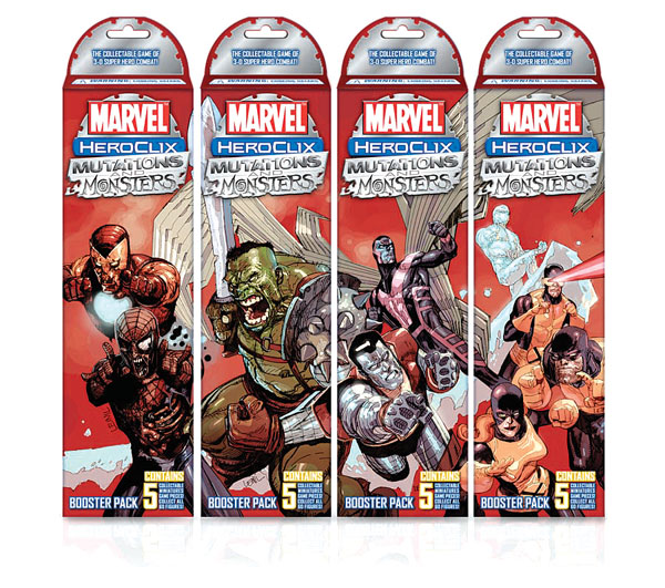 Image: Marvel Heroclix  Booster Pack: Mutations & Monsters  - 