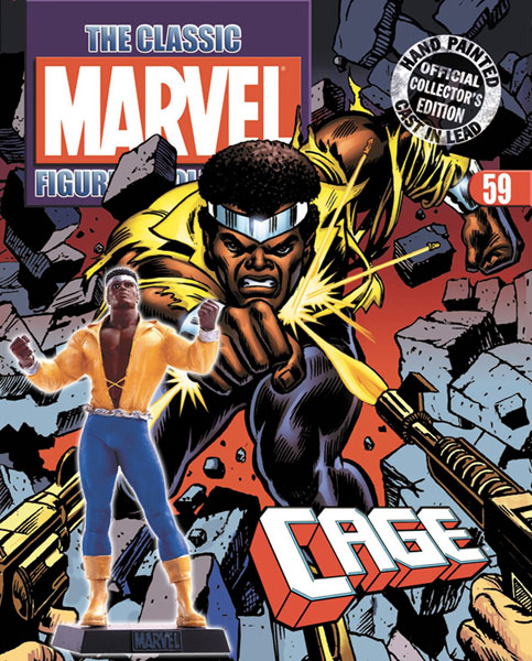 Classic Marvel Figurine Collection Magazine #59 (Luke Cage) - Westfield ...