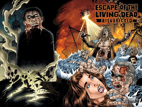 Image: Escape of the Living Dead: Resurrected SC  - Avatar Press Inc
