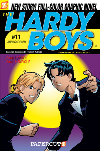 Image: Hardy Boys Vol. 11: Abracadeath SC  - Papercutz