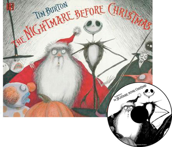 Image: Nightmare Before Christmas  (hc w/CD) - 