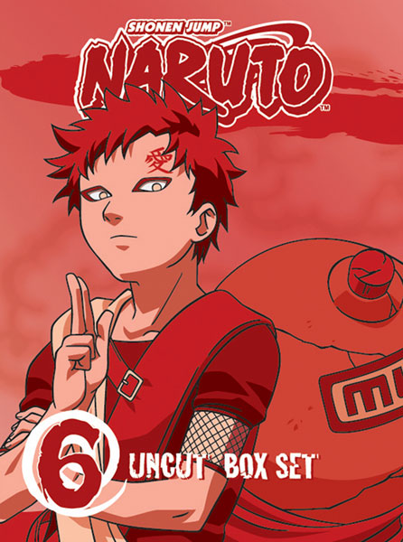 Image: Naruto Uncut  Box Set Vol. 06  (DVD) - 