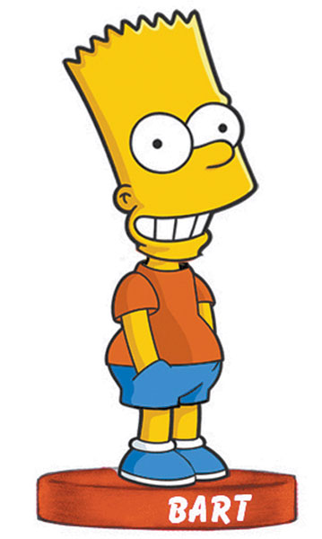 Image: Simpsons Series Bobble-Head: Bart  - 