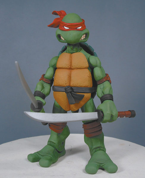Image: Teenage Mutant Ninja Turtles Series 1 AF Case  (14 assorted figures) - 