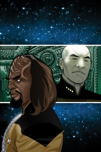 Image: Star Trek: TNG - Intelligence Gathering #2 (Cover A) - IDW Publishing