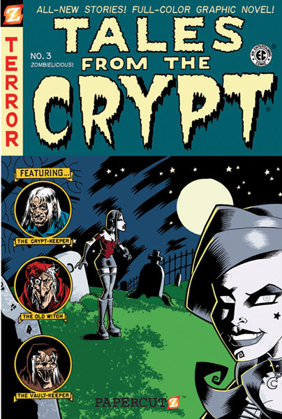 Image: Tales from the Crypt Graphic Novel #3: Zombielicious SC  - Papercutz