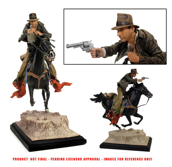 Image: Indiana Jones on Horseback Statue  - 