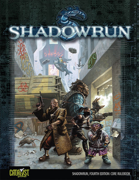 Image: Shadowrun - 4th edition HC  - Catalyst Game Labs