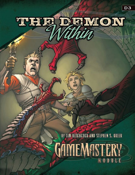 Image: Gamemastery Module D3: the Demon Within  - Paizo Publishing LLC