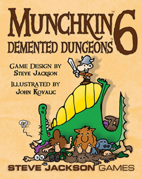 Image: Munchkin 6: Demented Dungeons Card Game  - Steve Jackson Games