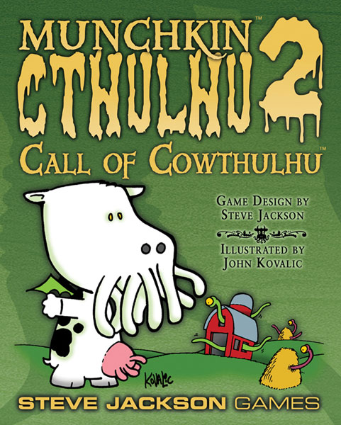 Image: Munchkin Cthulhu 2: Call of Cowthulhu Card Game  - Steve Jackson Games