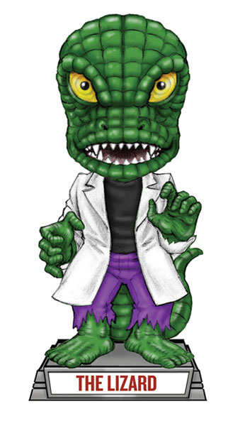 Image: Lizard Wacky Wobbler Bobble-Head  - 