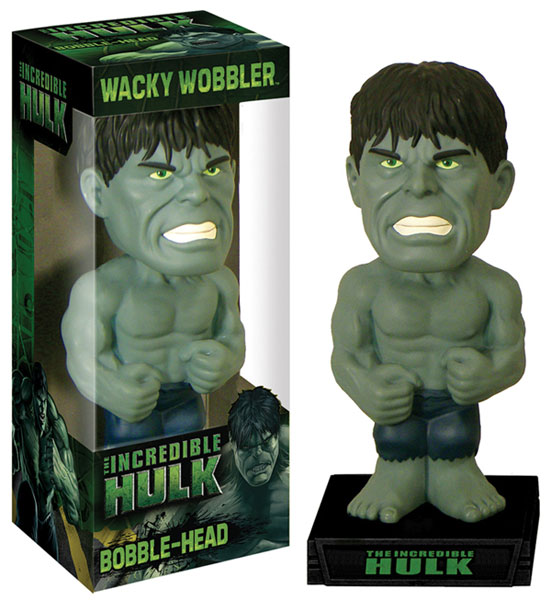Image: Incredible Hulk Wacky Wobbler Bobble-Head  - 