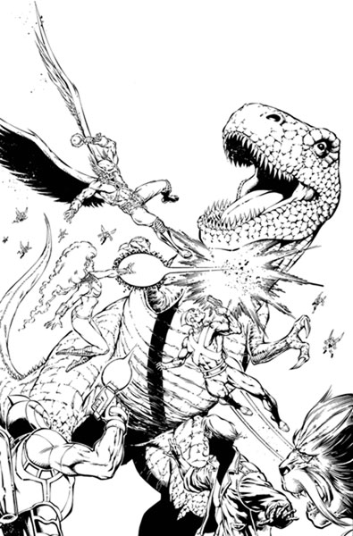 Image: Rann / Thanagar: Holy War #2 - DC Comics