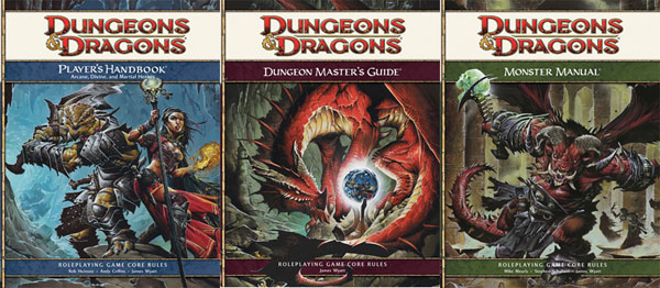 Dungeons & Dragons 4th Edition Core Rulebook Collection - Westfield Comics