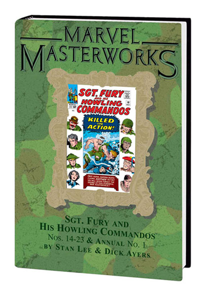 Image: Marvel Masterworks Vol. 97: Sgt. Fury Nos. 14-23, Annual 1  (variant hc) - Marvel Comics