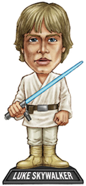 Image: Star Wars Bobble-Head: Luke Skywalker  - 