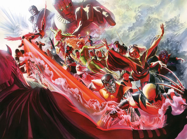 Image: Uncanny X-Men Alex Ross Poster  - Marvel Comics