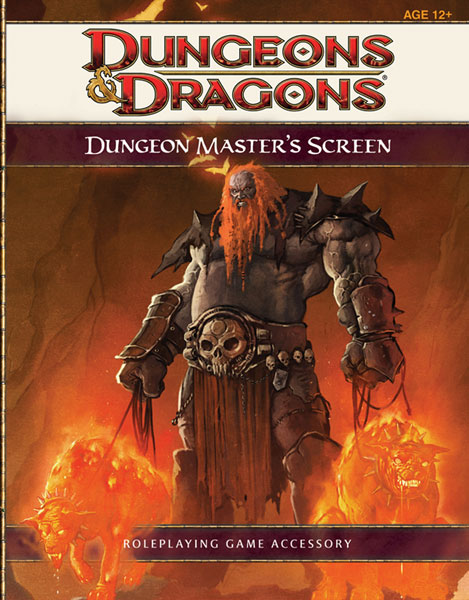 Image: Dungeons & Dragons 4th Ed. DM Screen  - Wizards of the Coast