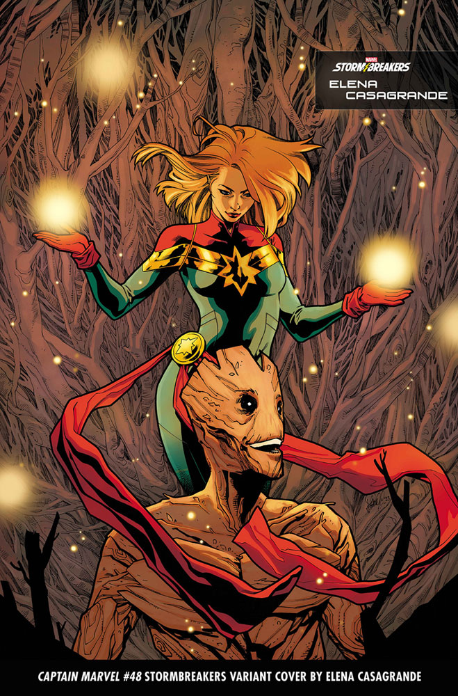 Image: Captain Marvel #48 (variant Stormbreakers cover - Casagrande) - Marvel Comics