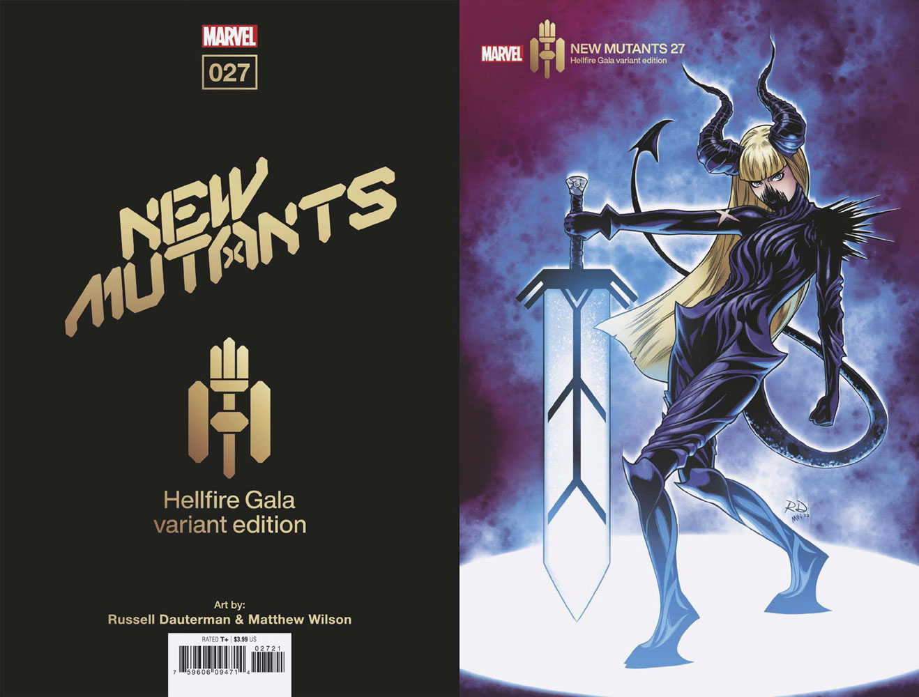 Image: New Mutants #27 (variant Hellfire Gala cover - Dauterman) - Marvel Comics