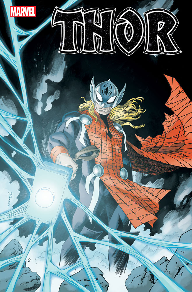 Image: Thor #24 (variant Spider-Man cover - Shalvey)  [2022] - Marvel Comics